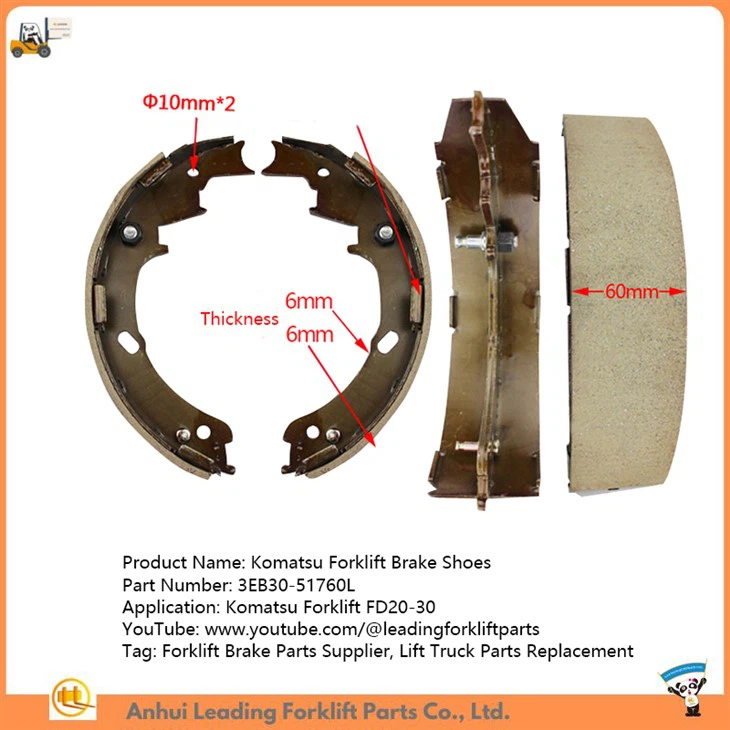 Komatsu Forklift Brake Shoes